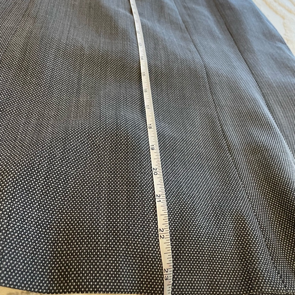 Talbots 12 Classic Dark Gray A-Line Women's Skirt - Picture 7 of 7